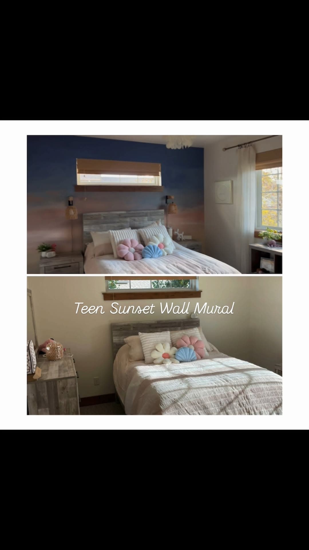 Sunset-sky wall mural